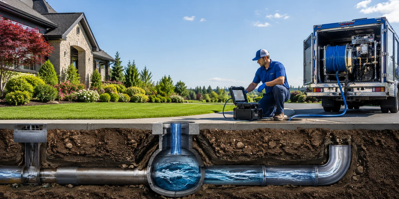 Drainage restoration information for Home, KS